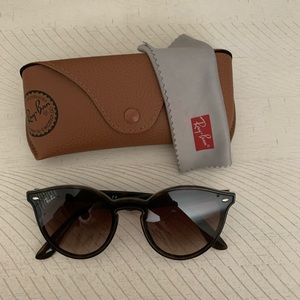 Ray-Ban blaze 37mm round sunglasses